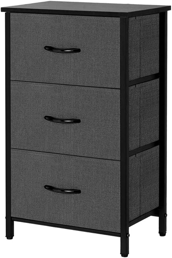4 Drawer Light Grey Storage Organizer Unit L1273
