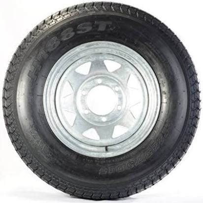 Galvanized Spoke Trailer Tire and Rim 15 6 Lug X2254