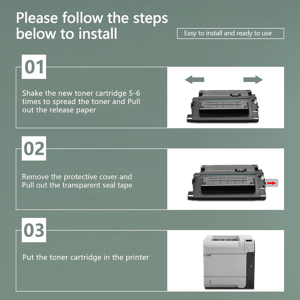 Compatible Black Toner Cartridge B963