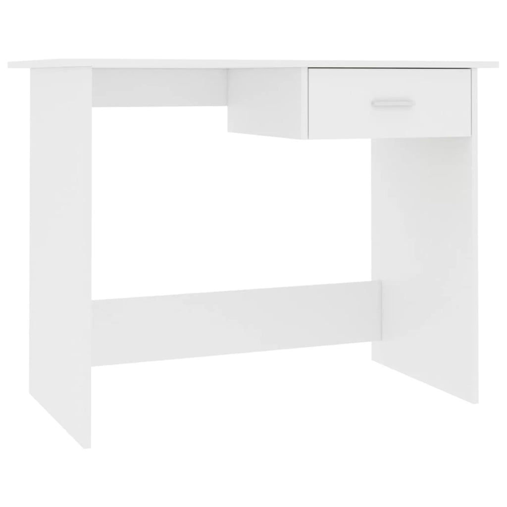 White Computer Desk with Storage Drawer B896277