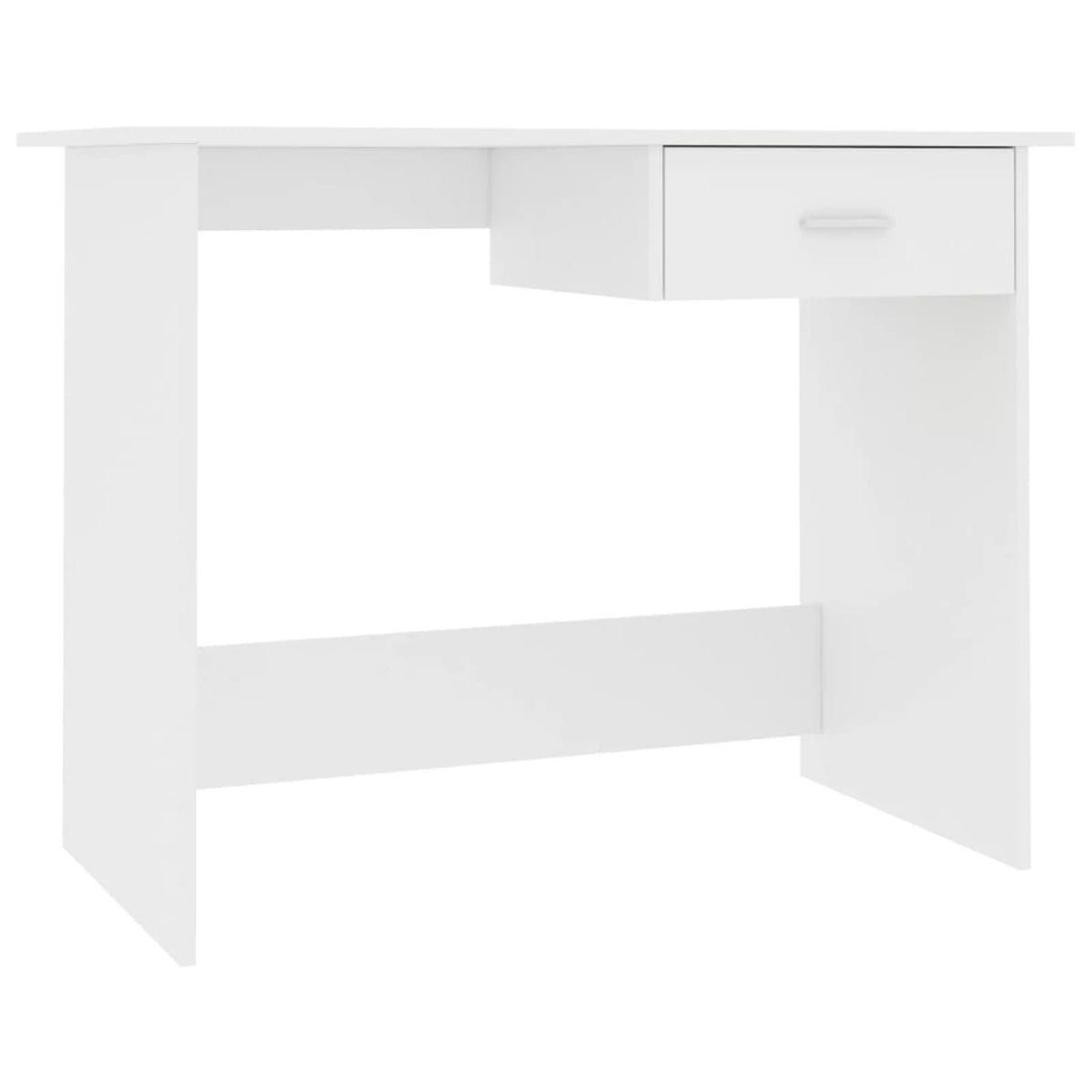 White Computer Desk with Storage Drawer B896277