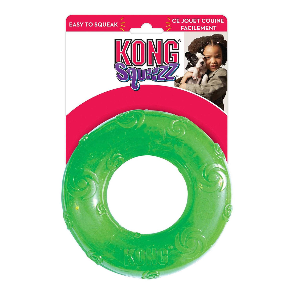 Squeezz Ring Dog Toy Q751