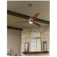 Chrome Walnut Blades Ceiling Fan C65116