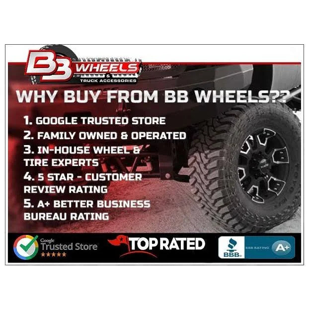 Satin Black Wheel Rim B462