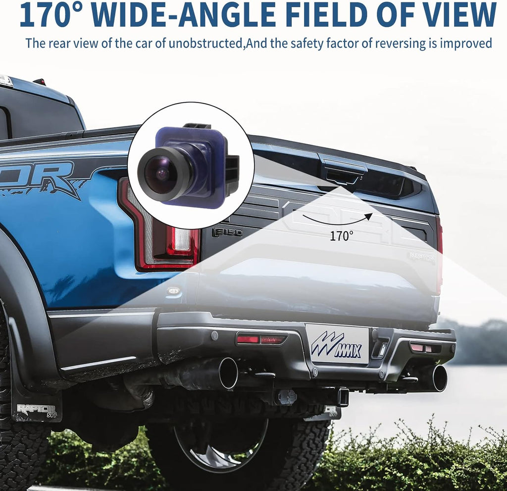 Rear View Backup Camera Compatible with Ford F150 2011 2012 2013 2014 Reversing Parking Assist Camera Pack of 2 M10231