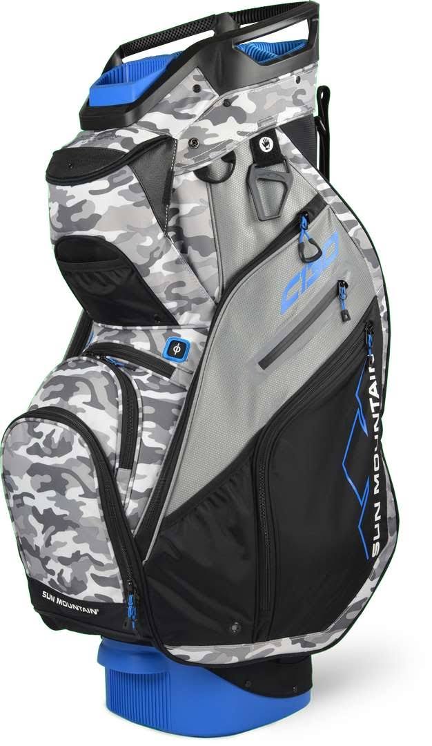 Black/Charcoal/White/Red Cart Bag F212