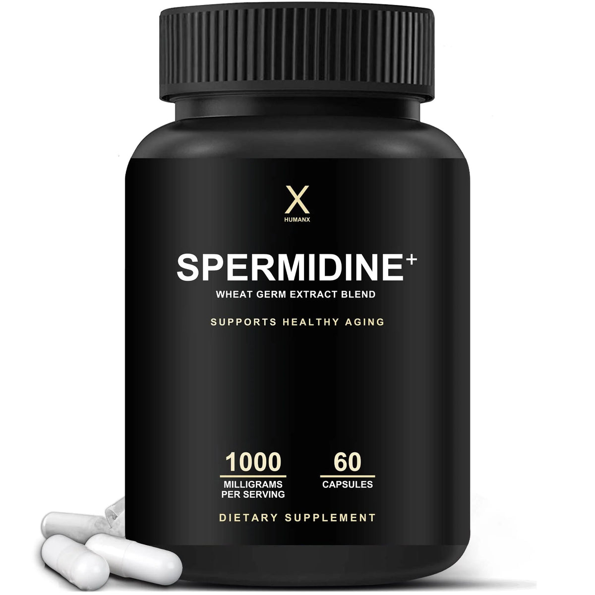 Spermidine-Rich Wheat Germ Extract & Zinc Capsules F508