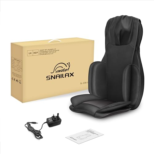 Heated Shiatsu Neck Back Massager Seat Cushion U91409