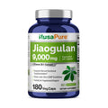 9000 mg 180 Veggie Capsules Jiaogulan Extract 20:1 Vegetarian Non-GMO Gluten-Free J9062