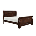 Cherry Brown Sleigh Bed G2025