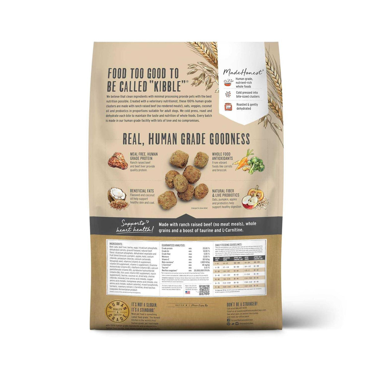 Grain Free Whole Food Clusters Dog Food V368