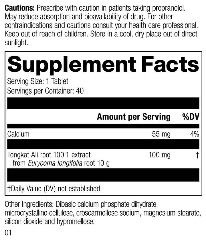 Tongkat Ali, 40 Tablets X994