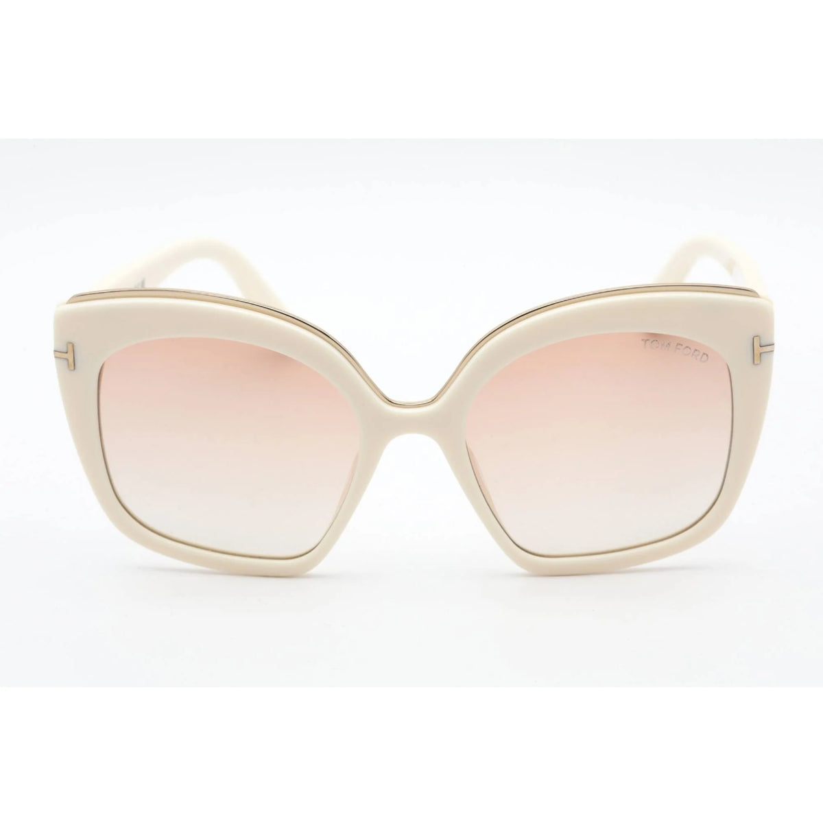 Ivory Rectangular Frame Sunglasses Z6666