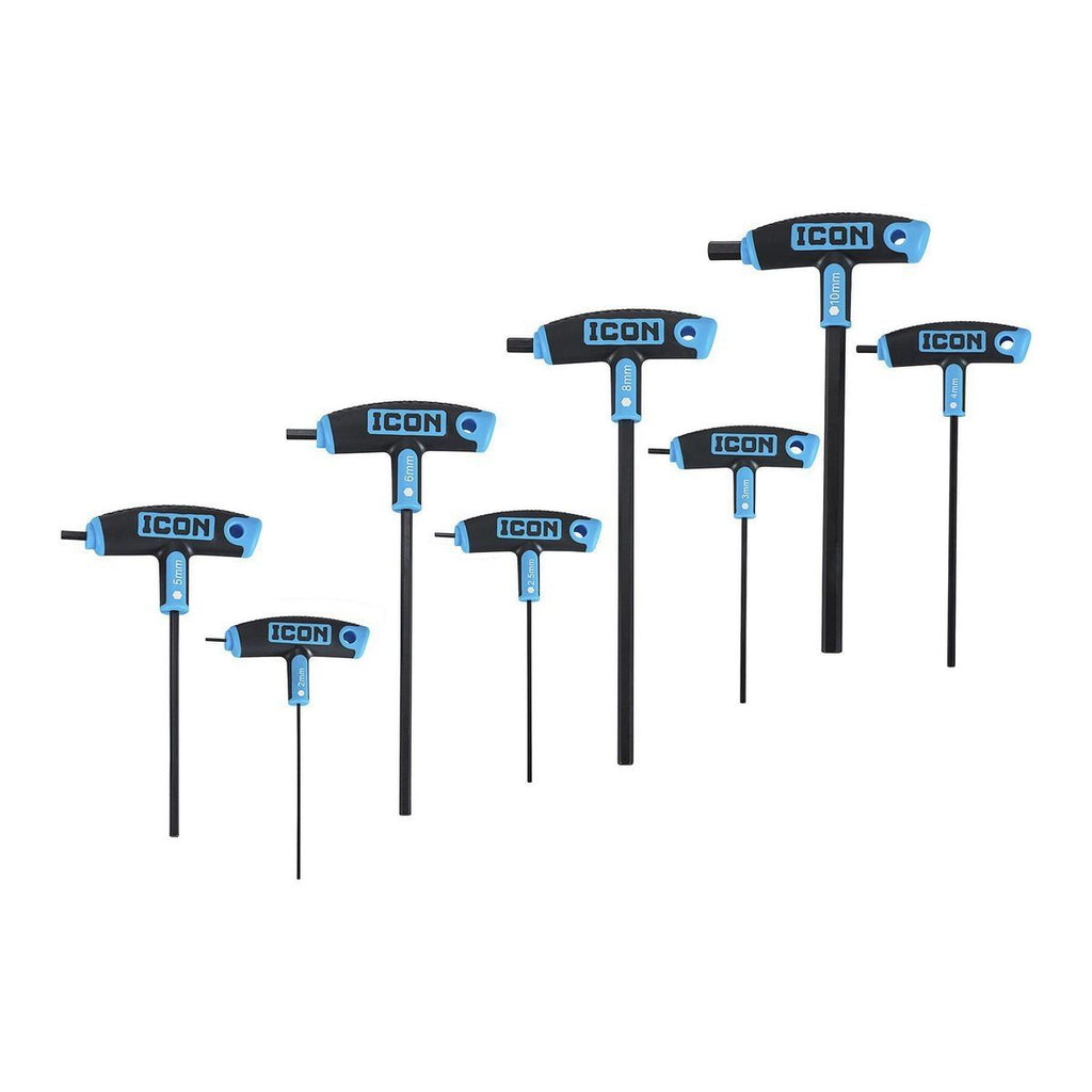 8 Piece T-Handle Hex Key Set N827