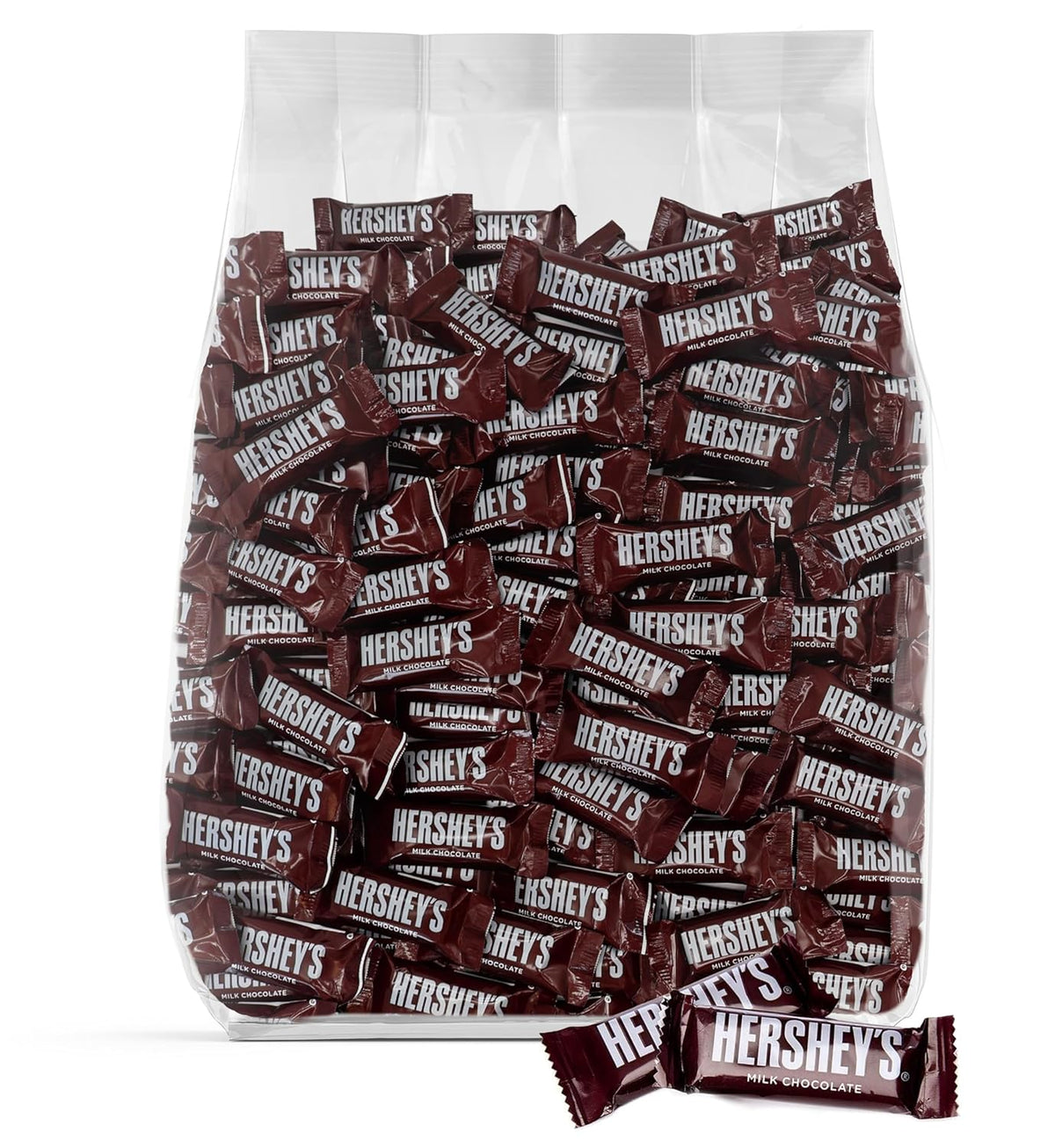 Milk Chocolate Bars Snack Size - 35 Count Mini Individually Wrapped Chocolate Candy Bars Z121