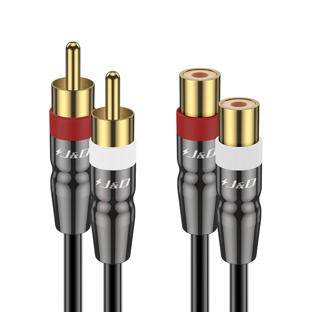 2 RCA Extension Cable Male to Female, 3 Feet T584134