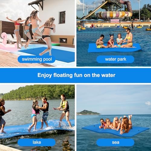 9 Ft x 6 Ft Foam Floating Water Mat L62524