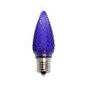 0.35 Watt LED C9 Christmas Light Replacement Bulbs Purple 50 Packs D45699