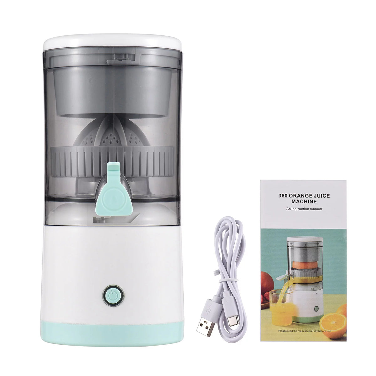 Electric Orange Juice Squeezer Portable Citrus Juicer M14066