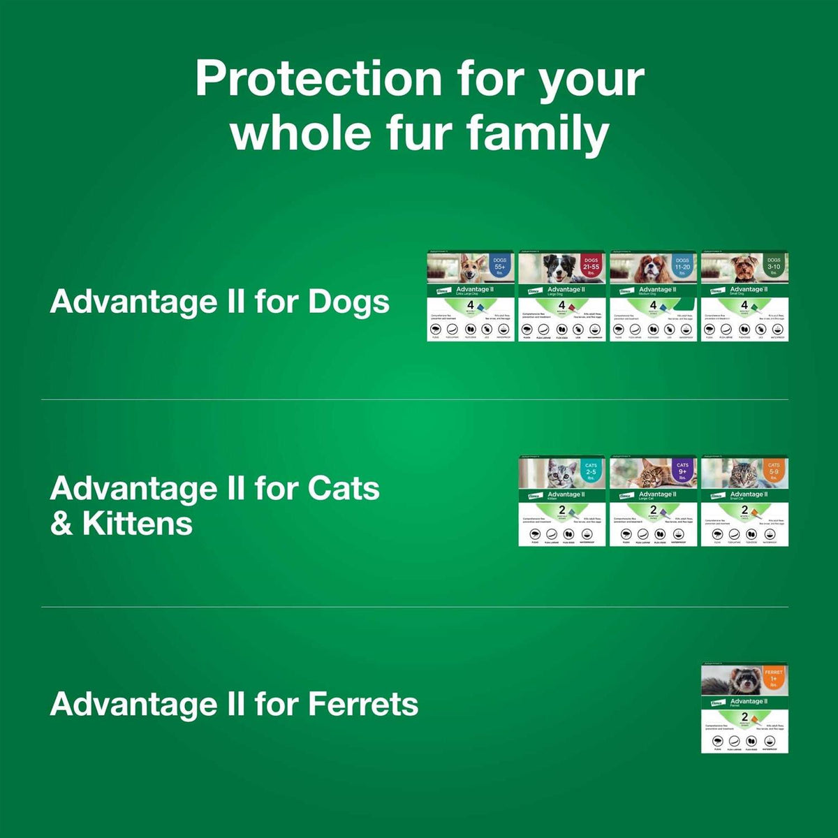 Advantage II for Dogs W40832
