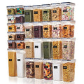 32pcs Airtight Food Storage Containers Set, BPA Free Plastic U7281