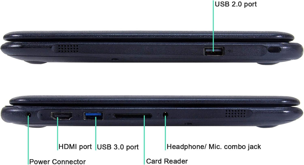 11.6" HD Chromebook with 4GB 16GB Solid State Drive N3990