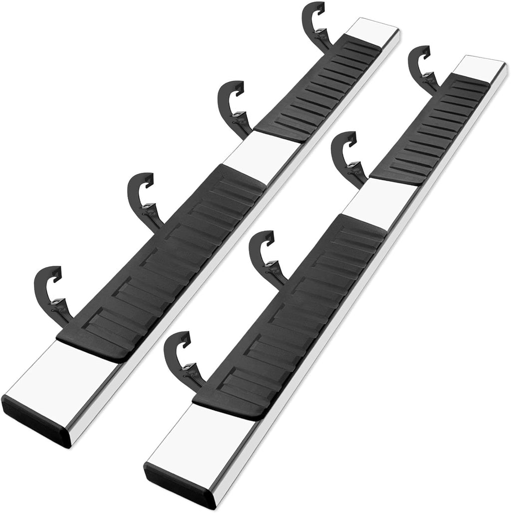 6 Inches Stainless Steel Running Boards Steps Nerf Bars F992240