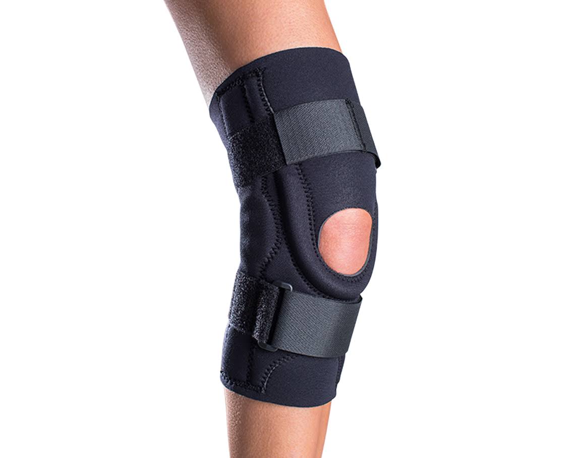 Medium Neoprene Hinged Knee Brace O7747