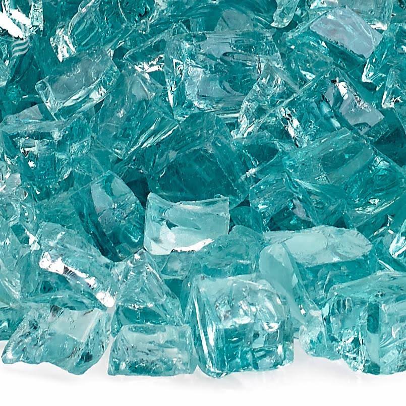 Cobalt Blue Reflective Fire Glass 10 lb Bag F5900