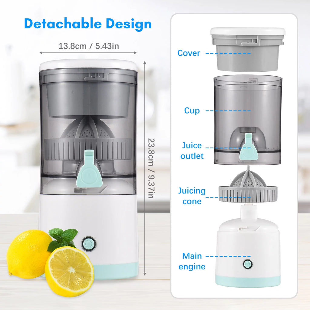 Electric Orange Juice Squeezer Portable Citrus Juicer M14066