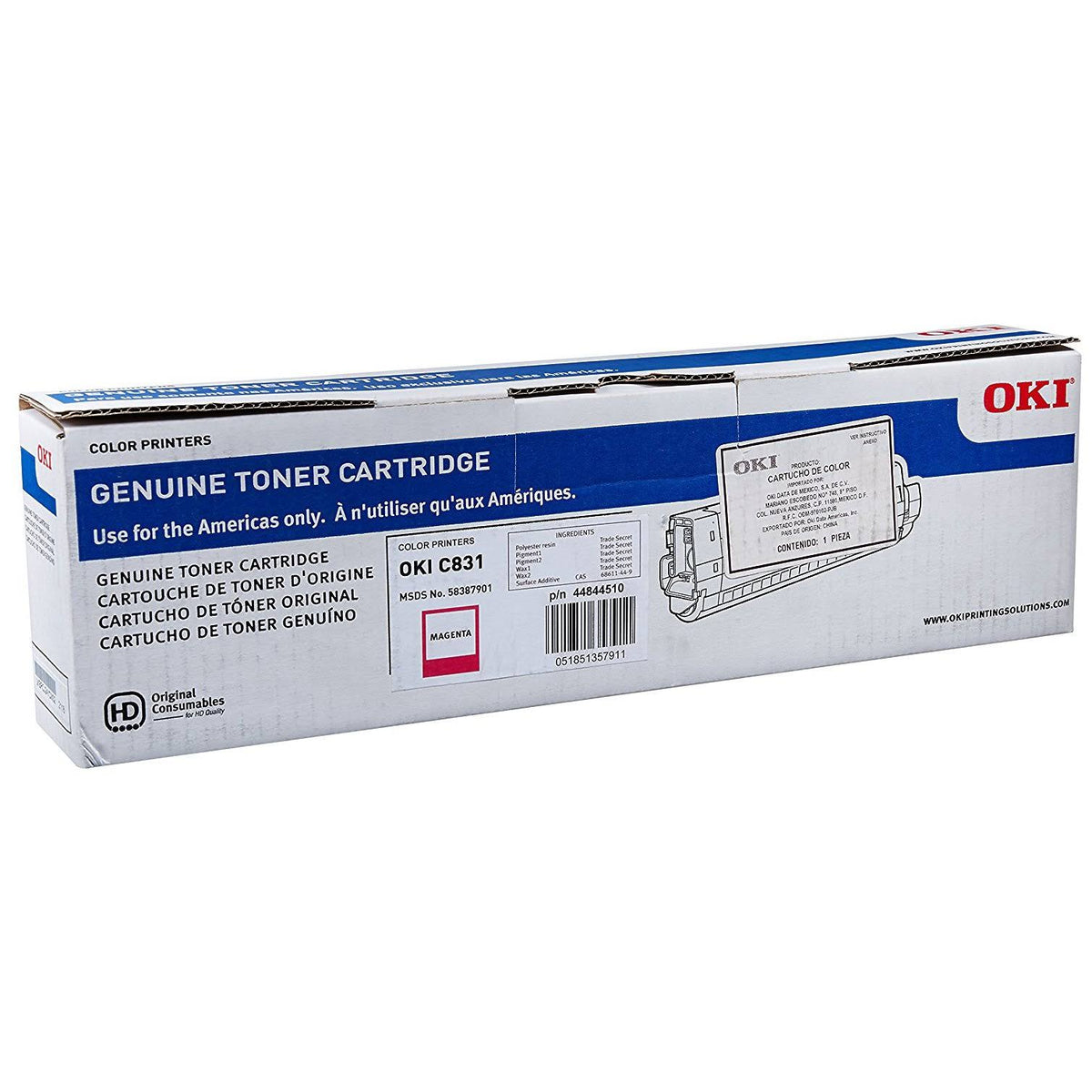 Magenta Toner Cartridge L62629