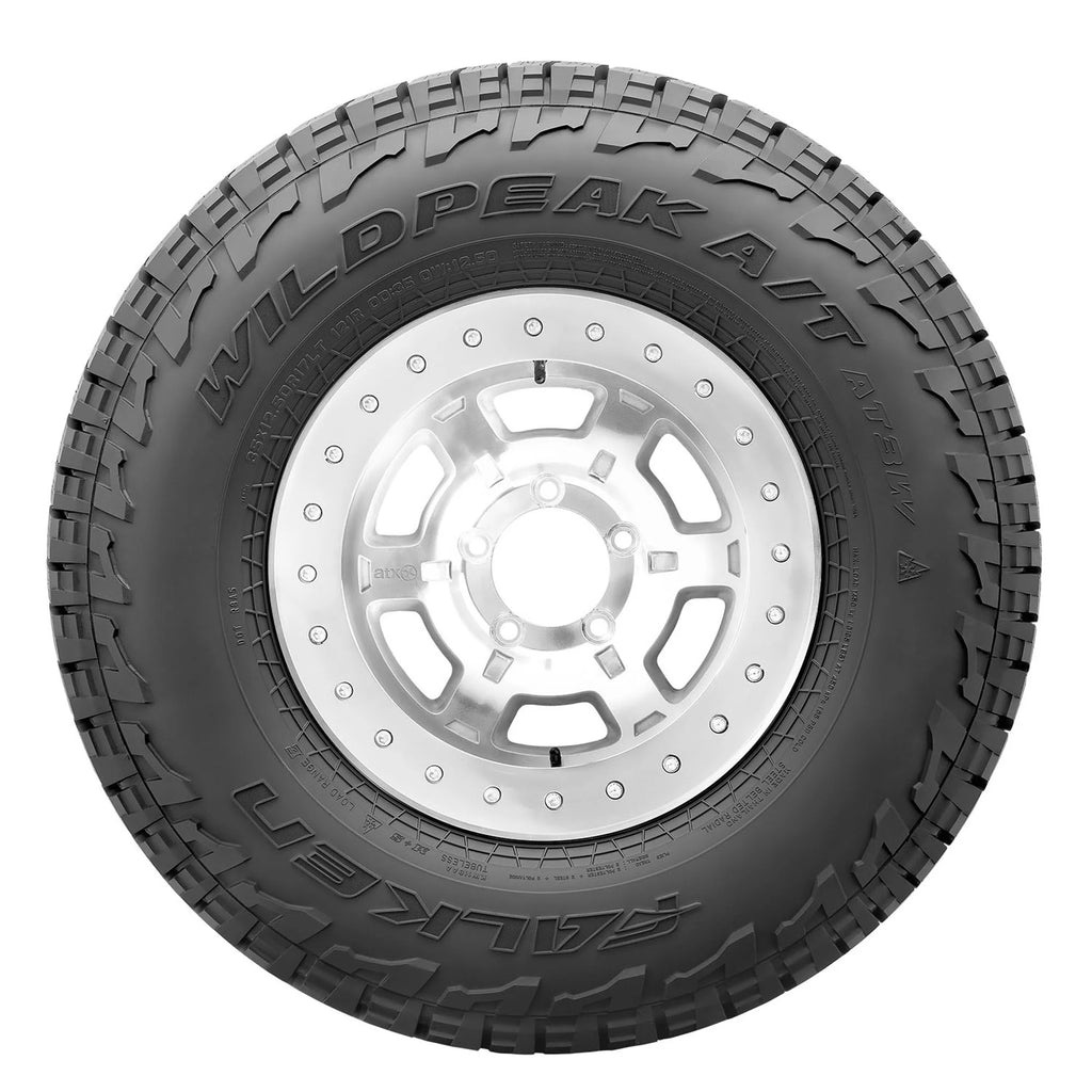 Set of 4 LT37X12.50R17 Tires U94038