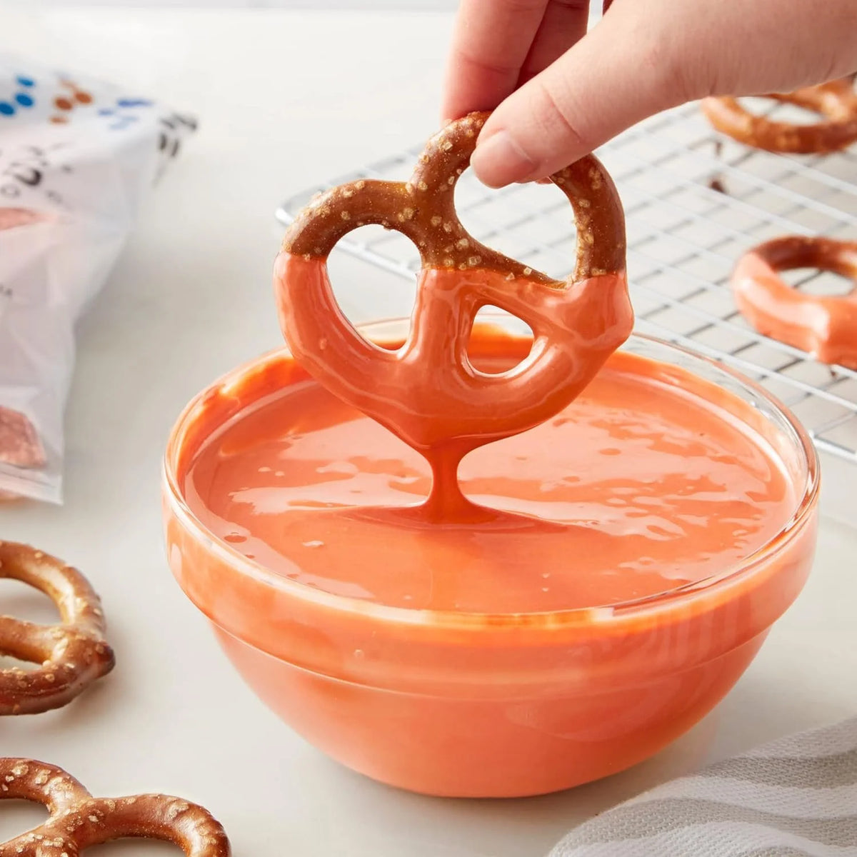 Orange Candy Melts, 12 oz, Pack of 6 I86802