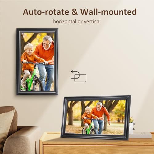 10.1 Inch IPS HD Digital Picture Frame with 16GB Storage M70014