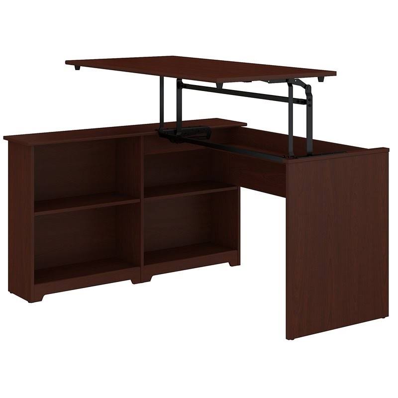 Corner Bookshelf Desk B71278