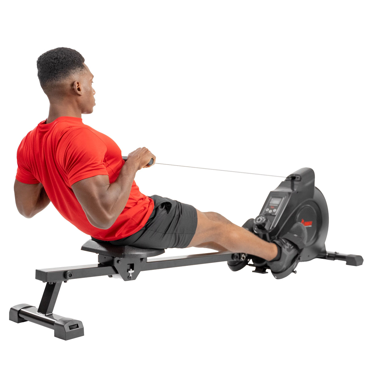 Smart Magnetic Rowing Machine with Extended Slide Rail B836