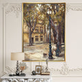 Grey Gold Framed Canvas 16 in. Wide x 32 in. High Y1204