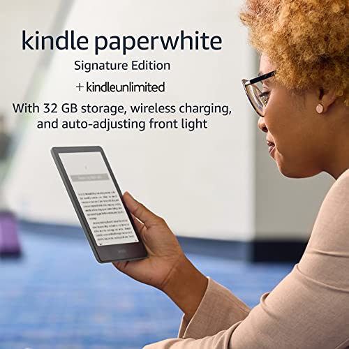 Kindle Paperwhite Signature Edition 32 GB Black G807