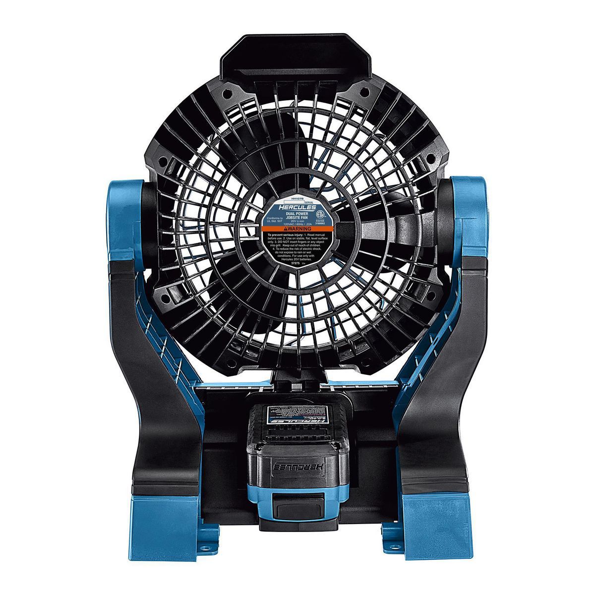 Cordless Dual Power Jobsite Fan G70835