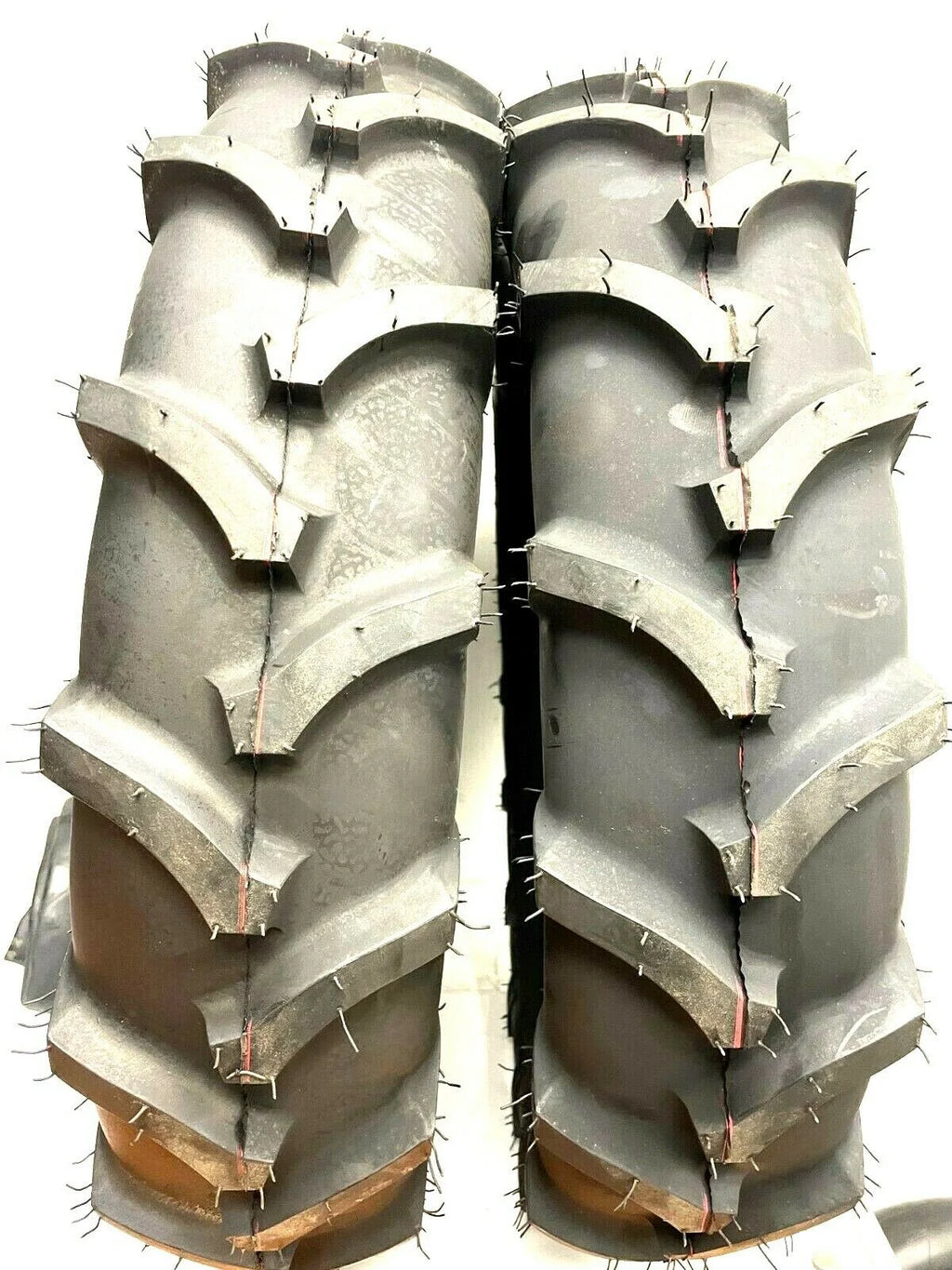 Set Of Two 7-16 Farm Tractor Lug R-1 Tires With Tubes 7x16 V573