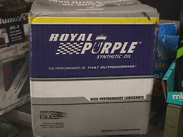 0W40 Synthetic Motor Oil 6 qt. Case D1856