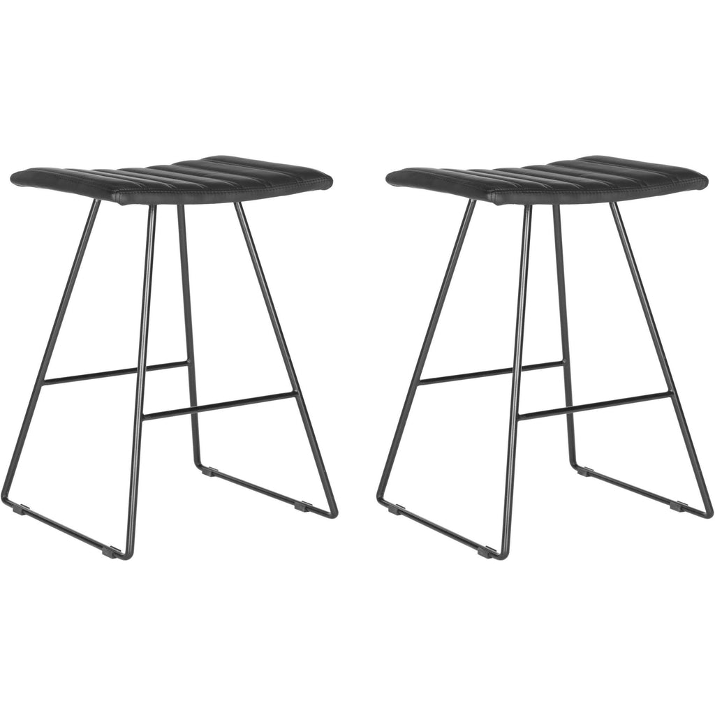 Black Counter Stool - Set of 2 K992848