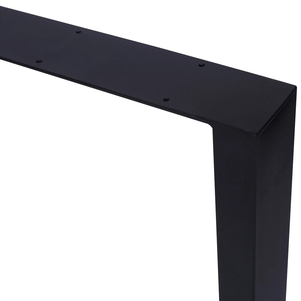 Set of 2 Square Metal Table Legs 28" K1814