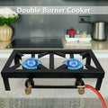 Portable Single/Double Burner Propane Gas Camp Stove A5789
