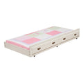 White Wood Trundle R745
