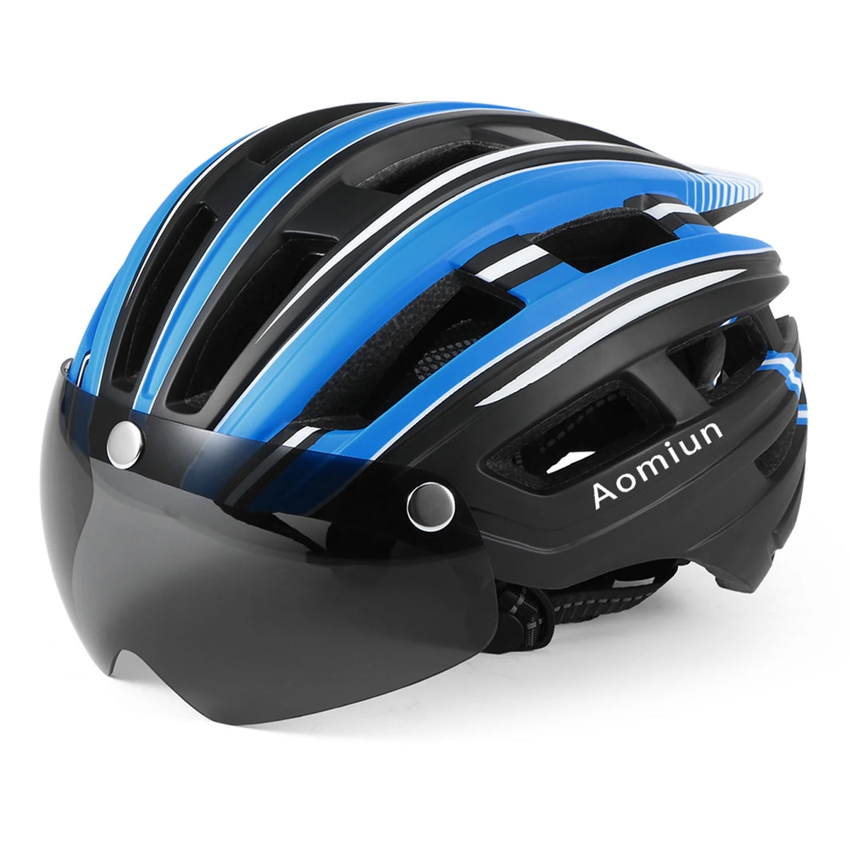 Motorcycling Helmet with Detachable Magnetic Visor E27535