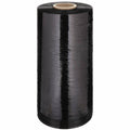 Black Opaque Cast Style Machine Stretch Wrap 20 x 5000 ft I532