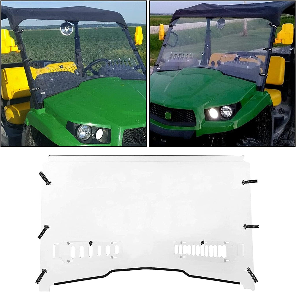 Clear Front Vented Windshield Y29819