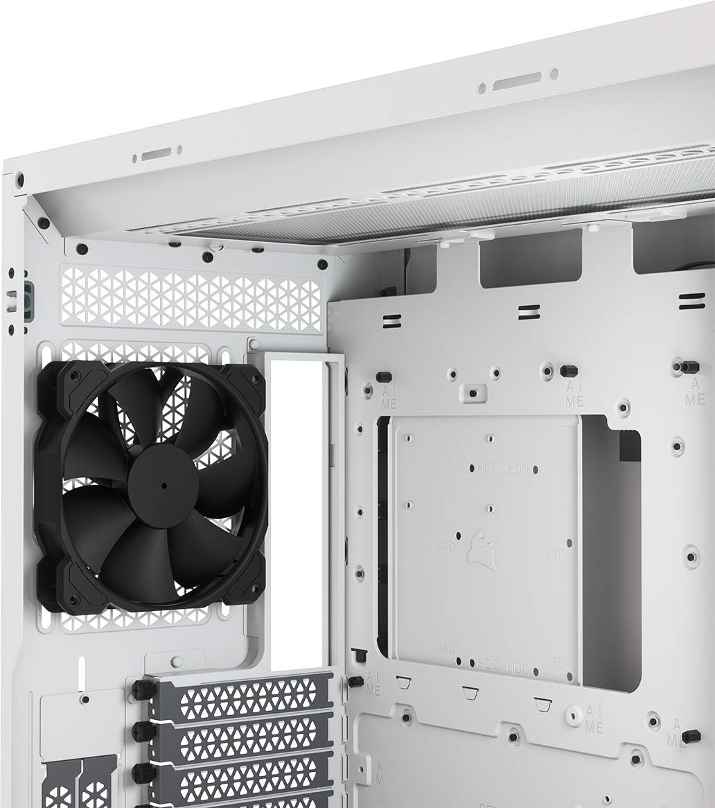 White Mid-Tower ATX PC Case J201524