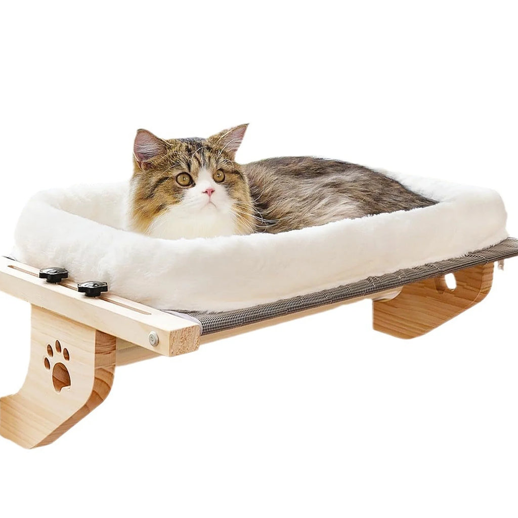 Plush Cat and Dog Bed with Pillow L397981